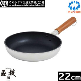 【日本製】 UMIC　匠技 極（KIWAMI） フライパン 22cm　ウルシヤマ金属