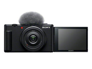 �y�V�i�z�\�j�[(SONY)�b VLOGCAM�bZV-1F �u���b�N (�L�����y�[���Ώۏ��i)�b ���L�p�P�œ_�����Y��̌^�J���� �u���b�N