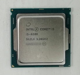 【稼動品回収】Intel Core i5-6500 SR2L6 コア4 スレッド4 キャッシュ6MB 3.20GHz(最大3.60GHz) FCLGA1151 ゆうパケット発送 代引き不可【送料無料】【30日保証】