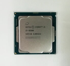 【稼動品回収】Intel Core i5-9500 SRF4B コア6 スレッド6 キャッシュ9MB 3.00GHz(最大4.40GHz) FCLGA1151 ゆうパケット発送【送料無料】【30日保証】