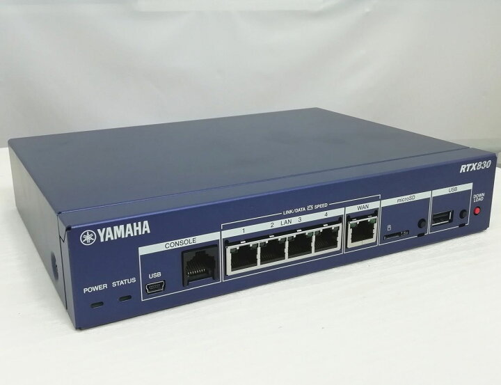楽天市場】YAMAHA/ヤマハ ギガアクセス VPN ルーター RTX830 初期化  