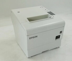 中古プリンター EPSON/エプソン レシートプリンター TM-T88VI MODEL M338A ACアダプタなし 紙幅80mm ホワイト インターフェイス:LAN/パラレル/USB 【送料無料】【30日保証】