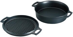 池永鉄工 南部鉄器 IH対応新マルチ鍋 (南部池永/鍋) 直径24.5cm 調理器具 マルチ鍋 料理 鍋 キッチン 焼き物 グリル IH対応