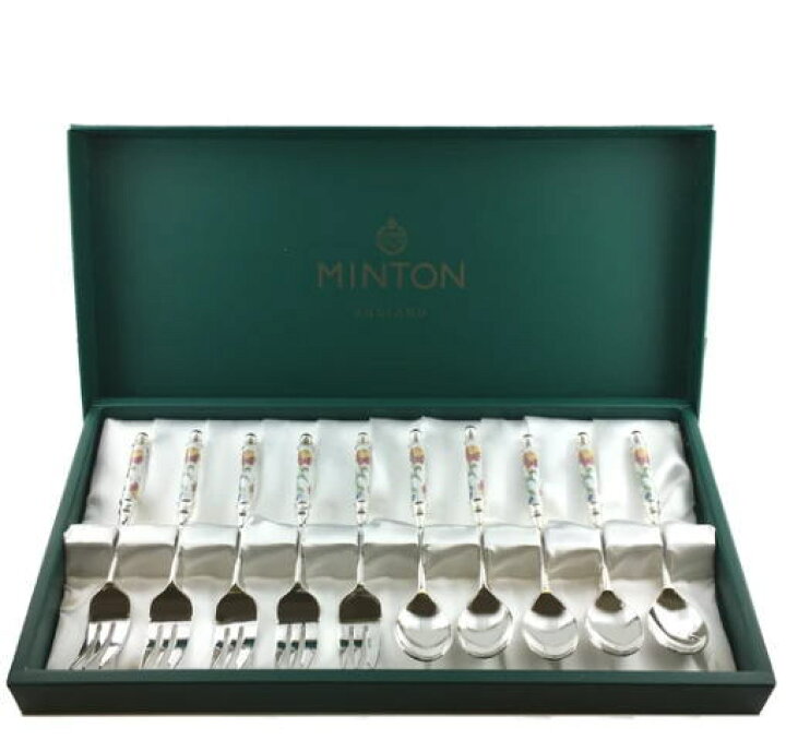 楽天市場】MINTON ミントン ハドンホール ティーケーキ10pcsセット 銀 