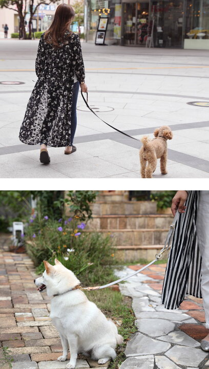楽天市場 送料無料 犬用 リード 単品 小型犬 中型犬 お出かけ 散歩 おしゃれ かわいい シンプル ファッションリード プレゼント ギフト 日本製 ナコル Drd Nacole Dog ナコルドッグ