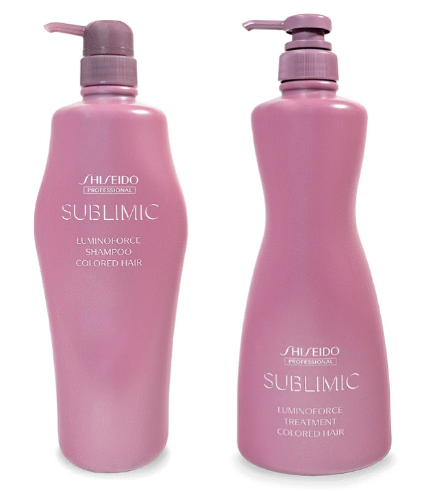 サブリミック　ルミノフォース　シャンプー&トリートメント　1000ml SHISEIDO PROFESSIONAL 送料無料☆資生堂 サブリミック ルミノ