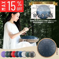 【マラソン10%クーポン】【一緒に弾ける動画あり】スリットドラム【ジブリ楽譜付き】13インチ 15音 6イン…