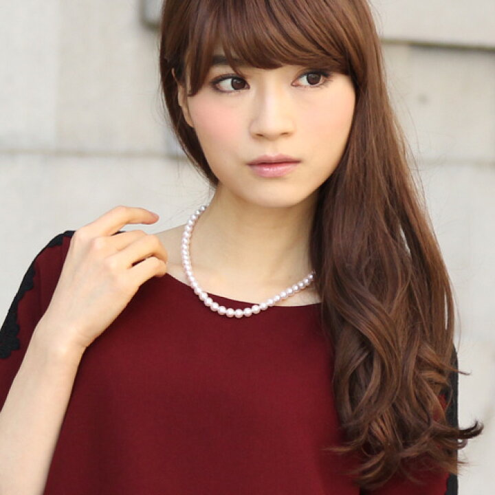 楽天市場】天然あこや真珠ネックレス(7-7.5mm) 女性 パールネックレス 