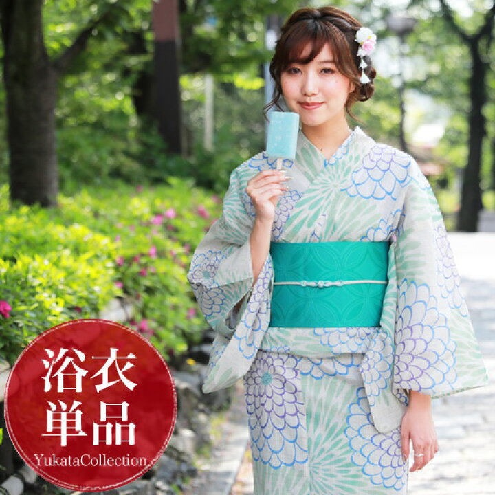 楽天市場】浴衣 レディース 単品 レトロ 新作 高級変わり織り綿麻浴衣 