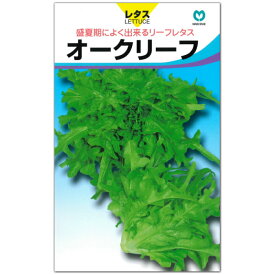 リーフレタス 種子 オークリーフ 2ml