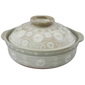 セラミック三島土鍋 9号