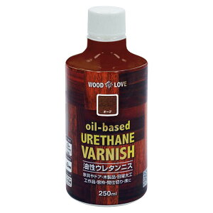 WL油性ウレタンニス 250MLオーク