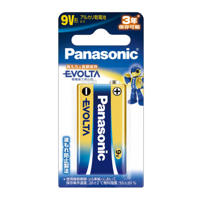 Panasonic (パナソニック) エボルタ9V×1ヶ 6LR61EJ1B
