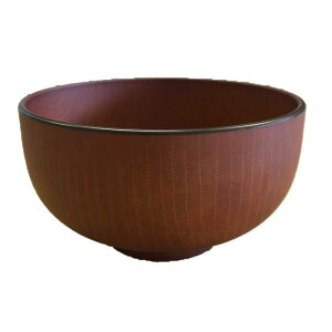 三義漆器店 総木目汁椀 BR レンジ・食洗機対応