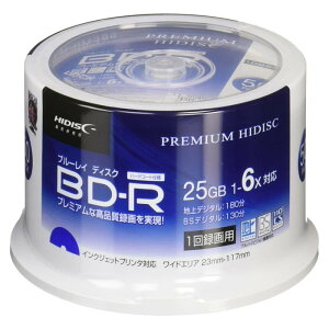 HIDISC ^pBD-R 50 HDVBR25RP50SP