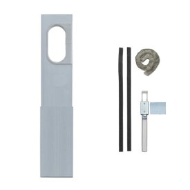 日晴金属 エアコン配管用アルミ窓パネル CMP4S