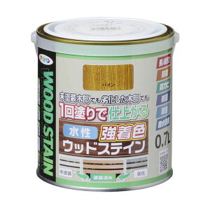 アサヒペン 水性強着色ウッドステイン 0.7Lパイン