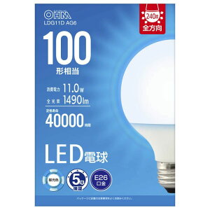 �I�[���d�@ LED�{�[���^�d��100W�^�����F LDG11D�@AG6