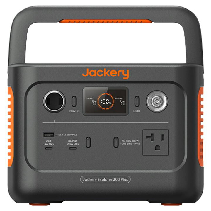 楽天市場】Jackery ポータブル電源300Plus JE300B : ホー 