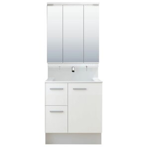 LIXIL R1�V���[�Y75cm 3�ʋ����ʉ��ϑ�i�^�b�`���X�����j �O���X�z���C�g MR1X1-753TXJU+R1H1-755JY-AU/YS2FC