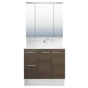 LIXIL R1�V���[�Y90cm 3�ʋ����ʉ��ϑ�i�v�b�V�������j�V���R���I�[�N MR1X1-903TXJU+R1H1-905PY-AU/JR2FC