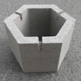 ロックポット グレー 230mm×200mm×150mm