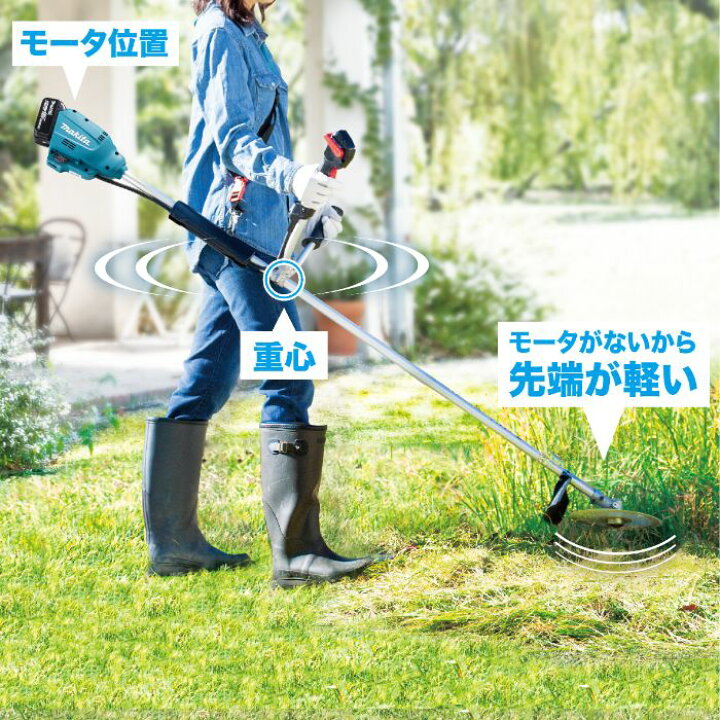 楽天市場】マキタ 18V充電式草刈機（予備バッテリ付） MUR195SDWF 