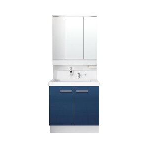 LIXIL K1�V���[�Y75cm3�ʋ��X����LED�i�X�}�[�g�|�P�b�g�t�j ���ʉ��ϑ���^�C�v�i���ʊ퍂��85cm�^�C�v�j MK1X4-753KXJU+K1N5-755SY-U/B12H
