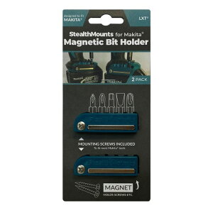 StealthMounts マグネティックビットホルダー Makita用 BH-MK-BLU-2