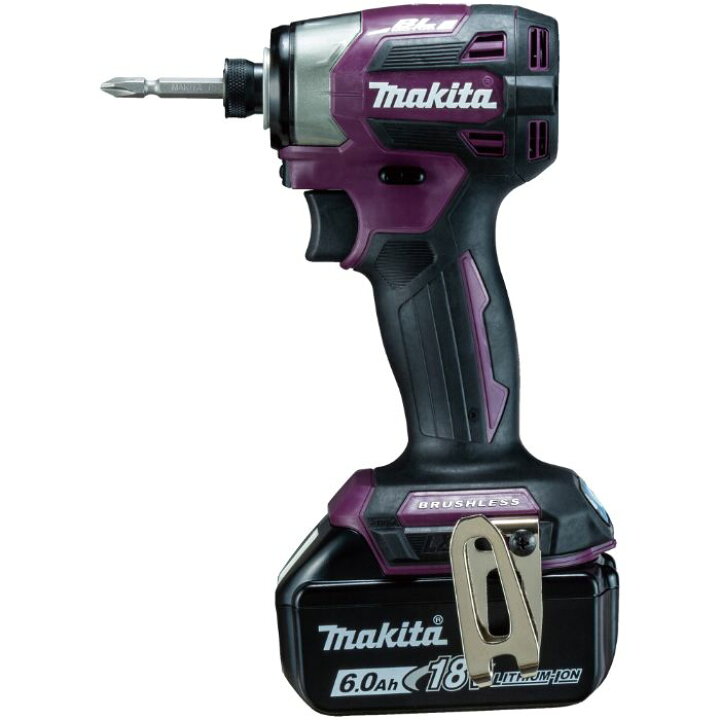 楽天市場】マキタ 18Vインパクトドライバ レッド TD173DGXAR : ホー 