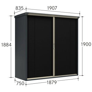 TAKUBO(田窪工業所) グランプレステージジャンプ GP-197AF 【Aパック】 全面棚タイプ 屋根幅1907mm 扉カラー:YN(ナイトブラック)