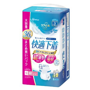 アイリスオーヤマ リフィール 快適下着 超薄型パンツ Sサイズ 36枚入 NAD-S36-2
