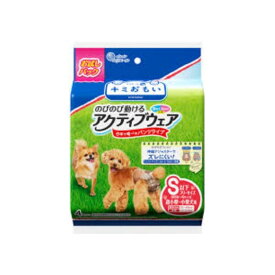 エリエール Pet キミおもい のびのび動ける アクティブウェア SSS-Sサイズ お試し4枚入 4枚 S以下フリー 超小ー小型犬用 適応胴回り：15-40cm 適応体重：1.5-5.5kg