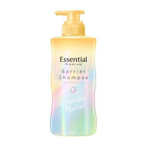 花王 エッセンシャルプレミアムうるおいバリア シャンプースパークルモイスト本体430ML