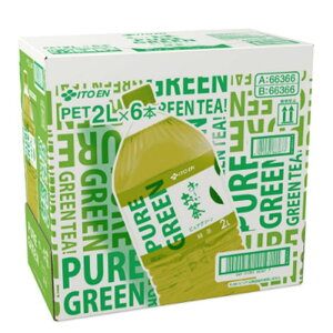 �ɓ��� ���[������ PURE GREEN 2L×6�{�@�P�[�X