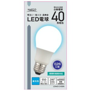 �I�[���d�@ LED�d��A E26 40�` �����F LDA4D-G AG5N