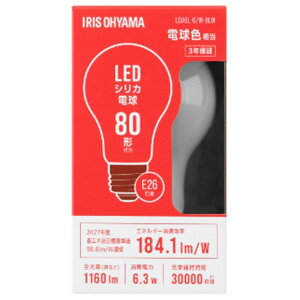 �A�C���X�I�[���} LED�V���J�d�� E26 �S���� 80�`���� �d���F LDA6L-G/W-8LW