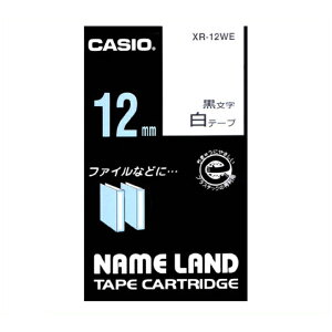 CASIO �l�[�������h�e�[�v XR-12WE