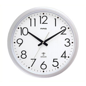 ノア精密 MAG 電波掛け時計 W-462 SM