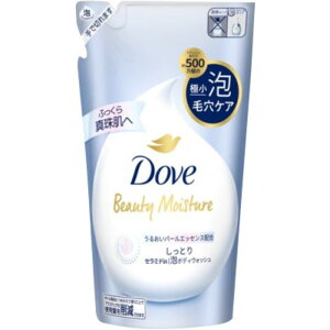 ユニリーバ Dove ダヴ ビューティーモイスチャー泡ボディウォッシュ しっとりタイプ(乾燥肌用)詰替え430g