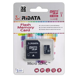 RiDATA 32GB UHS-IΉ}CNSDHCJ[h microSDHC32GB CLASS10 UHSI