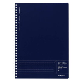コクヨ ソフトリングBizドットB罫40枚B5紺 スーSJ201BT-DB