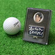 プレゼント 似顔絵 ゴルフ マーカー ゴルフマーカー ≪ 似顔絵 ゴルフマーカー ≫ カジノチップ 似顔絵 …