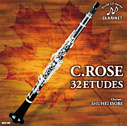 CD ローズ 新品即決 【メール便無料】 クラリネットのための32の練習曲
