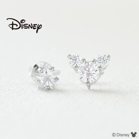 【-3/15迄!!ノベルティプレゼント!!】ディズニー ピアス ミッキー シルバー キュービックジルコニア ジュエリー (VPRDS20005) クリスマス