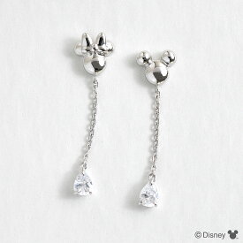 【-3/15迄!!ノベルティプレゼント!!】ディズニー ミッキー ミニー ピアス WEB限定品 シルバー キュービックジルコニア ギフト 誕生日 クリスマス（VPRDS20028）