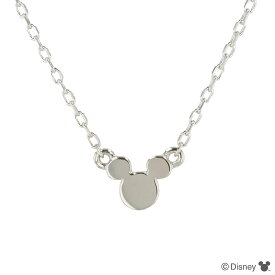 【-3/15迄!!ノベルティプレゼント!!】ディズニー ペンダント ネックレス WEB限定品 ミッキー プラチナ 大人 フラット ギフト ご褒美 記念日 誕生日 クリスマス（PPCDS20326）