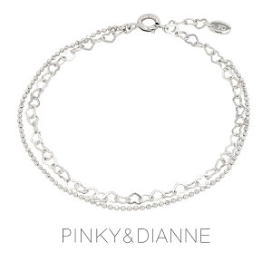 �s���L�[&�_�C�A�� PINKY&DIANNE �V���o�[ �u���X���b�g �`�F�[�� �V���v�� �n�[�g (VBLPD53199) �N���X�}�X