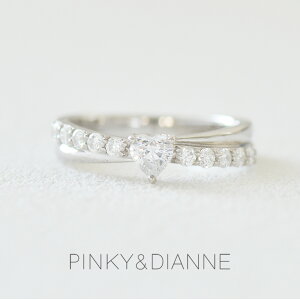 �s���L�[&�_�C�A�� PINKY&DIANNE �V���o�[ �L���[�r�b�N�W���R�j�A �����O �n�[�g ��l �ivfrpd50373�j �N���X�}�X