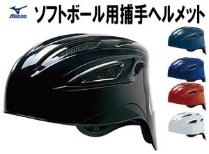 ミズノ　ソフトボールキャッチャーヘルメット1DJHC301